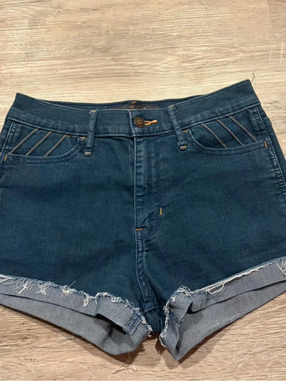 Hollister Women's Denim Shorts - Classic High-Rise short short
